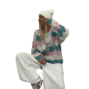 cardigan con bottone cuore bon bon